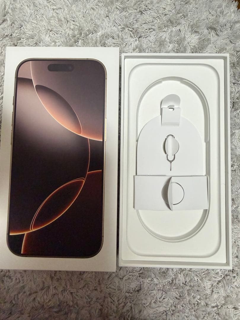 美品 iPhone16 Pro 128GB デザートチタニウム