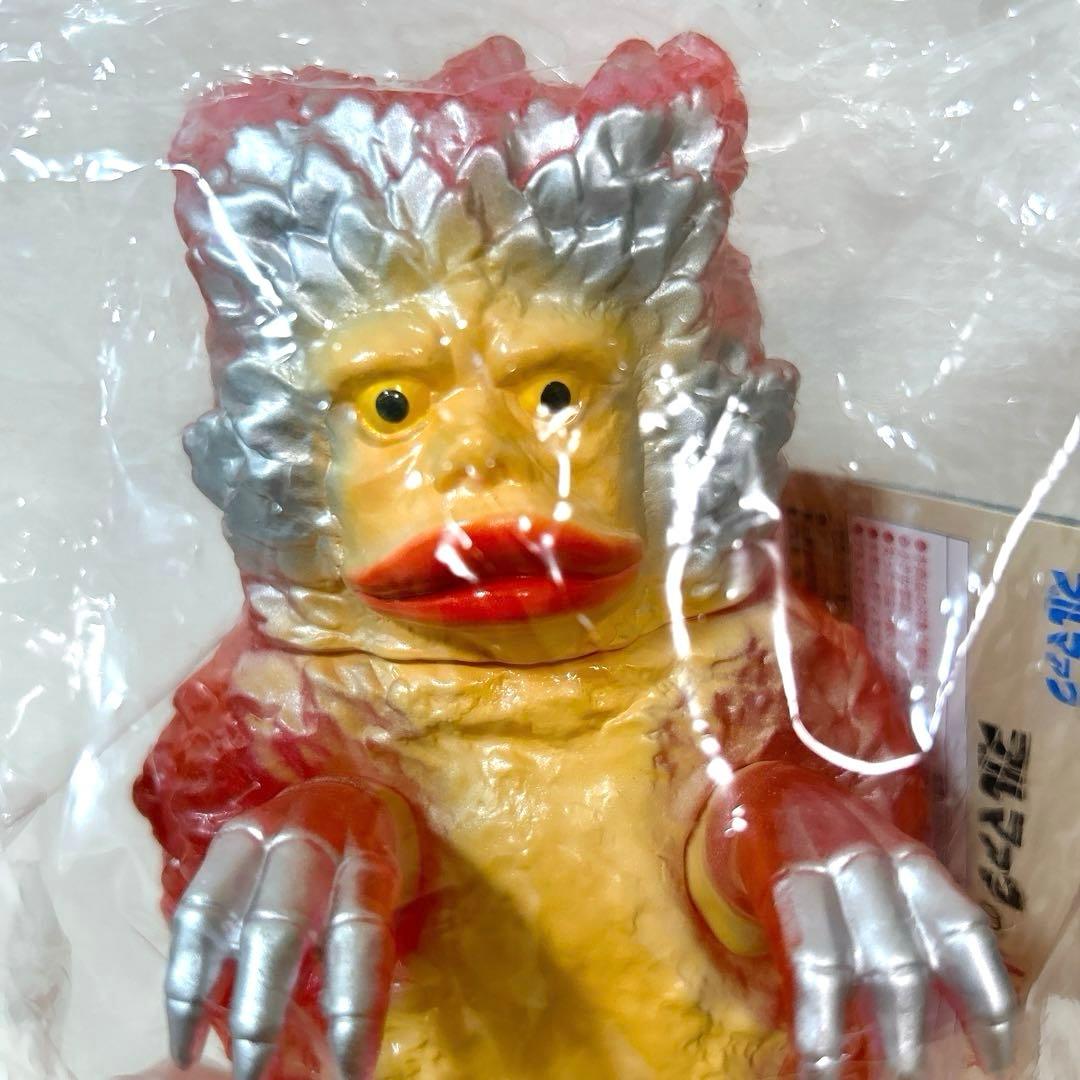 2016 ブルマァク ガラモン レッドクリア ソフビ フィギュア