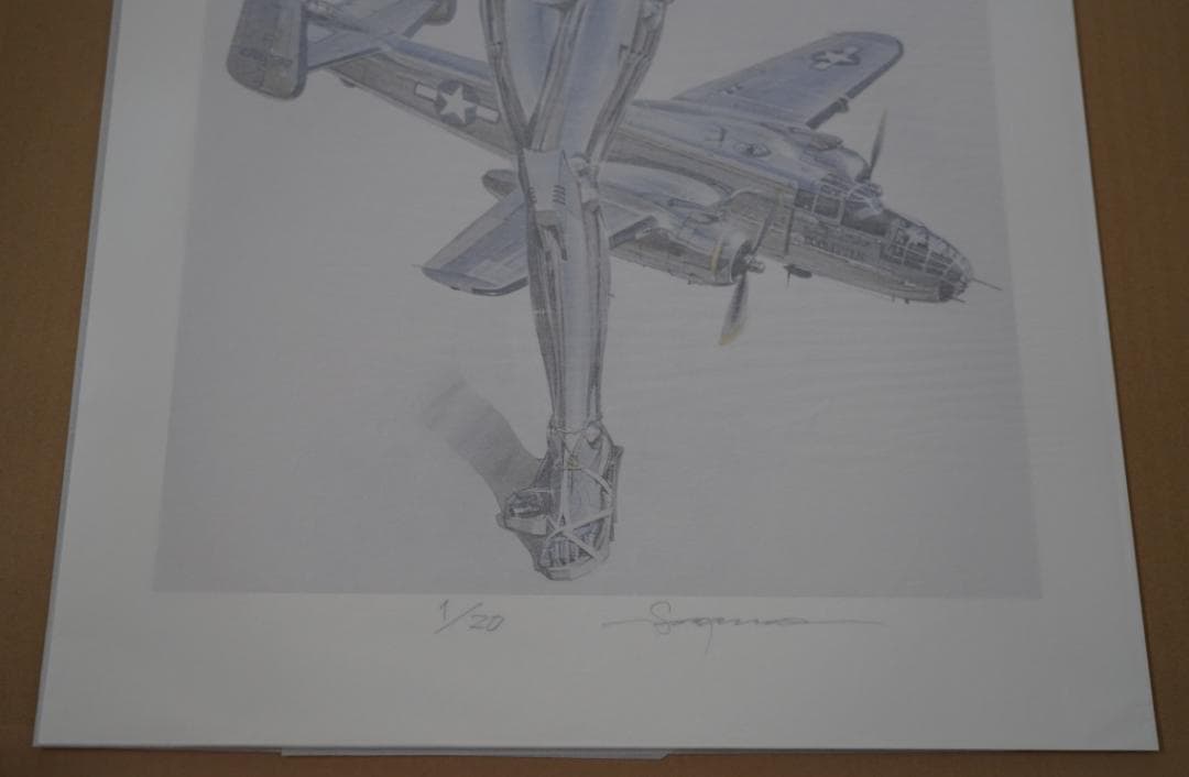 空山基 HAJIME SORAYAMA マリリン・ロボット 直筆サイン 1/20