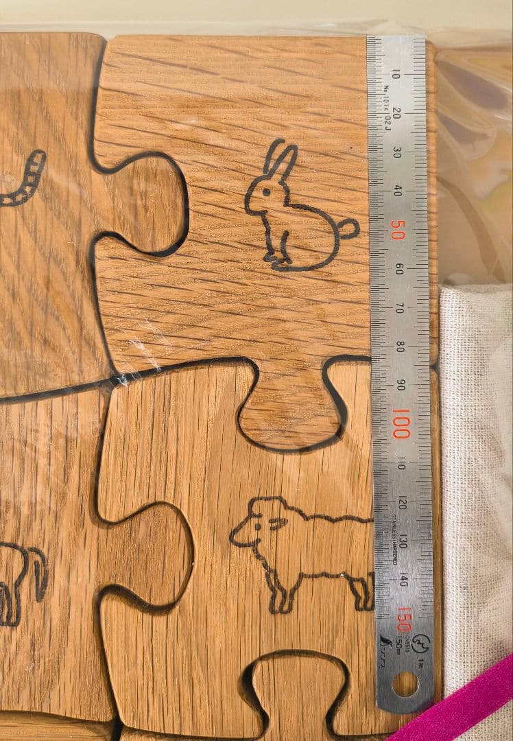 ハンドメイド　木のパズル