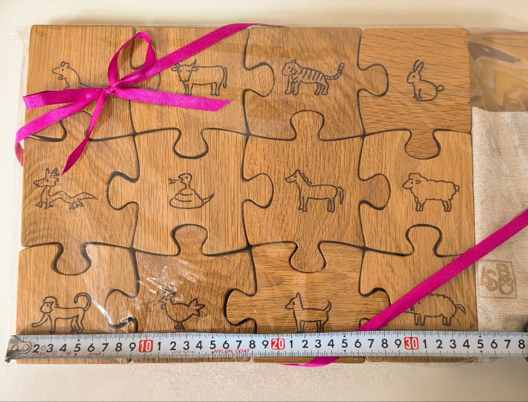 ハンドメイド　木のパズル