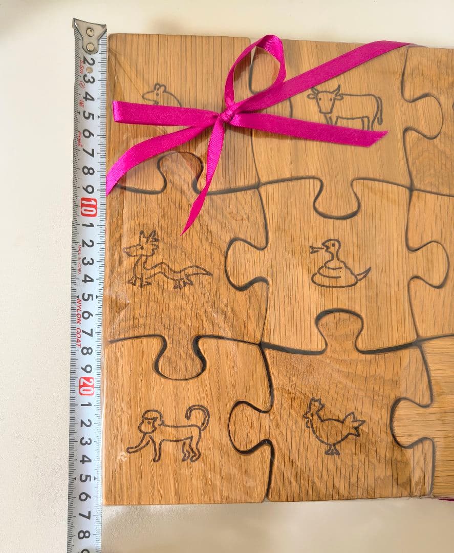 ハンドメイド　木のパズル