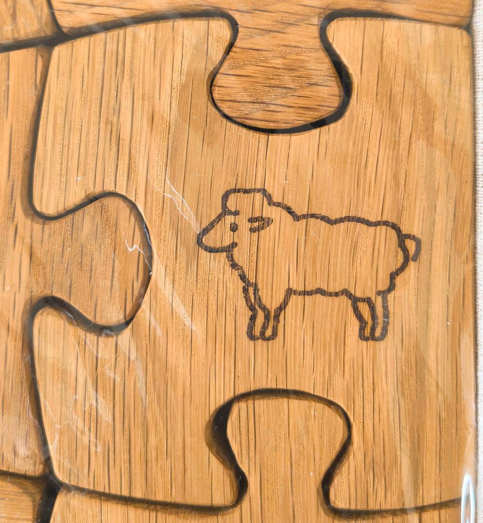 ハンドメイド　木のパズル