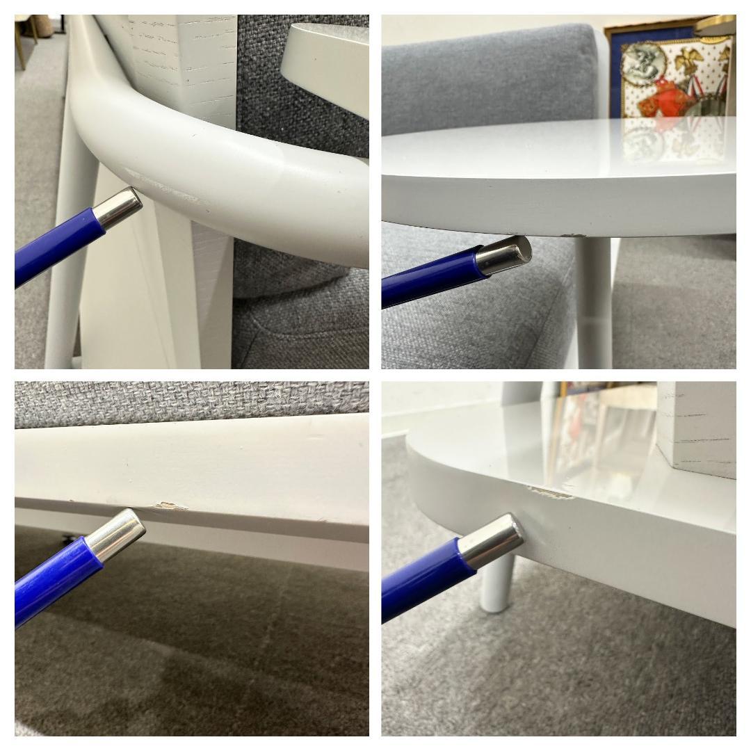 ■ベラコンテ■プレートソファ　ライトグレー　2人掛けワイド　シンプル　ミニマム