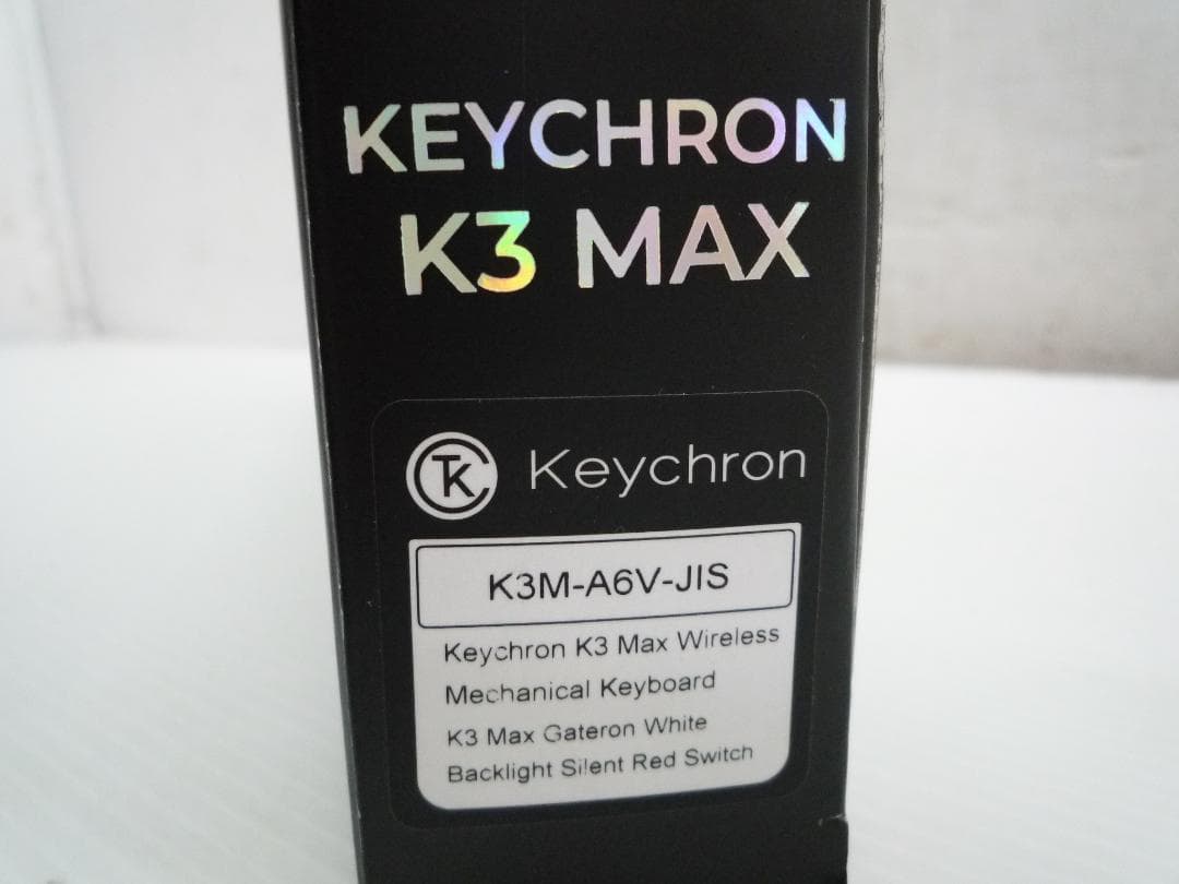 Keychron K3 Max ワイヤレスキーボード 静音赤軸 JIS配列