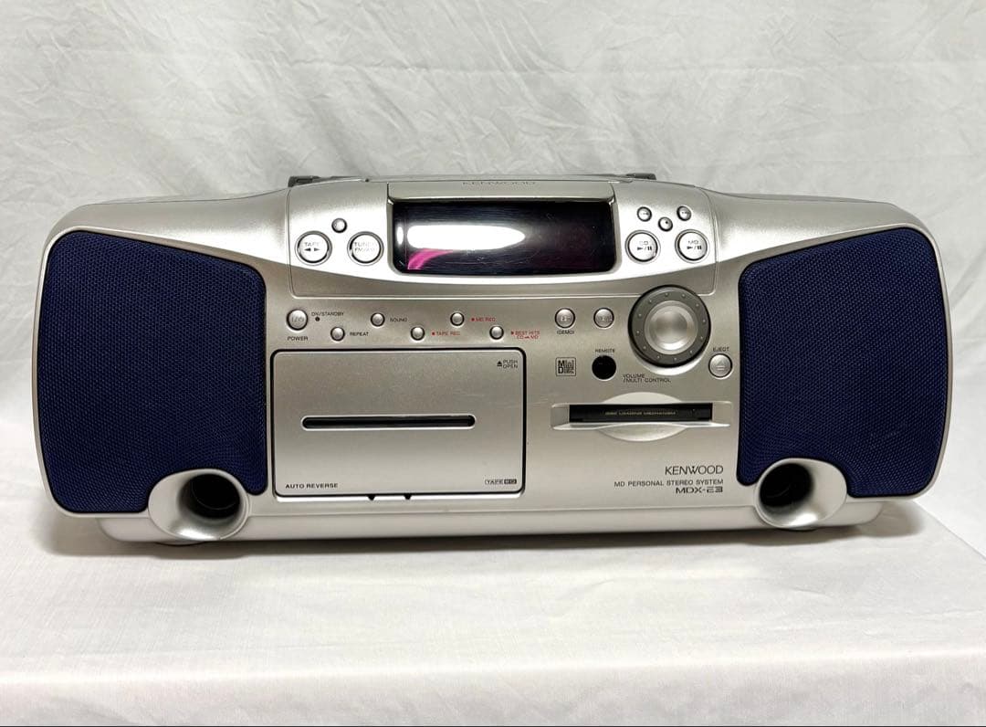 KENWOOD CD/MDラジカセ MDX-E3 RAMPAGE