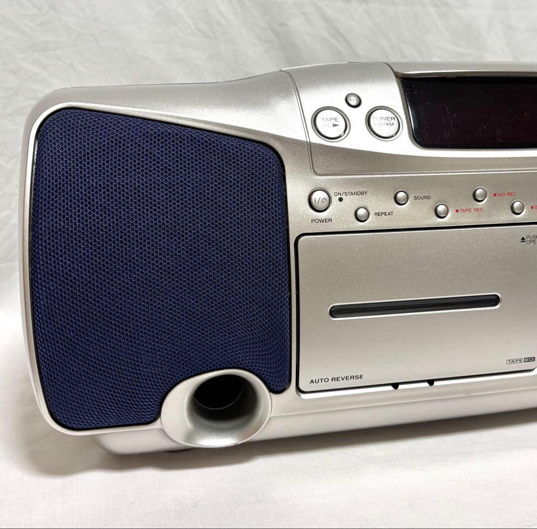 KENWOOD CD/MDラジカセ MDX-E3 RAMPAGE