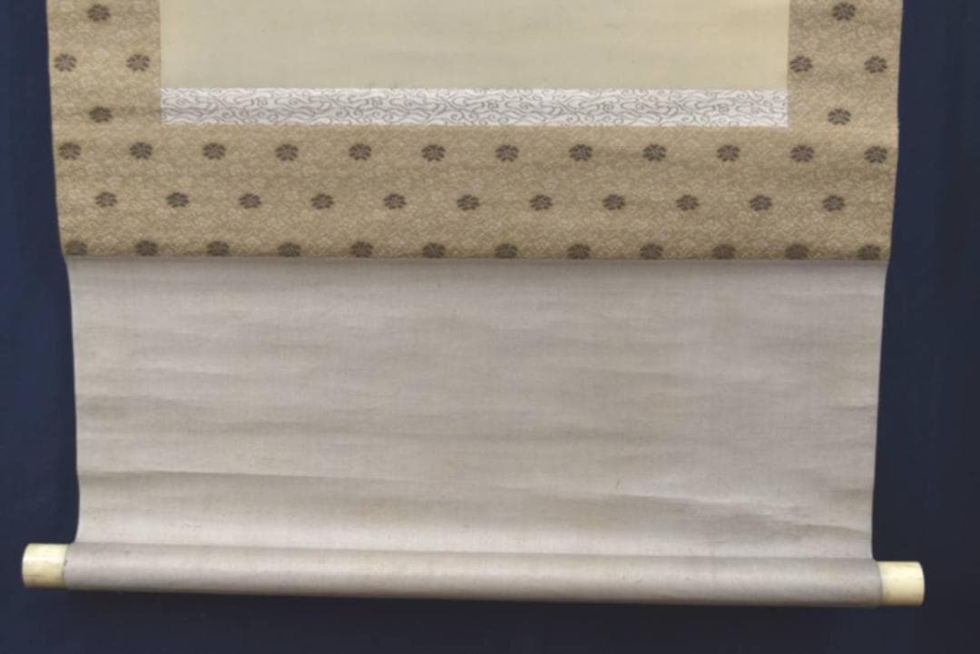 【真作】今井松窓/蓬莱山図/明治後期から昭和初期/掛軸/名家伝来/AA-445