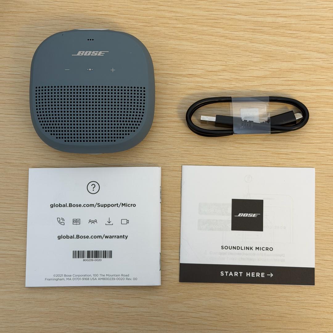 BOSE SoundLink Micro ポータブルスピーカー（ブルー）