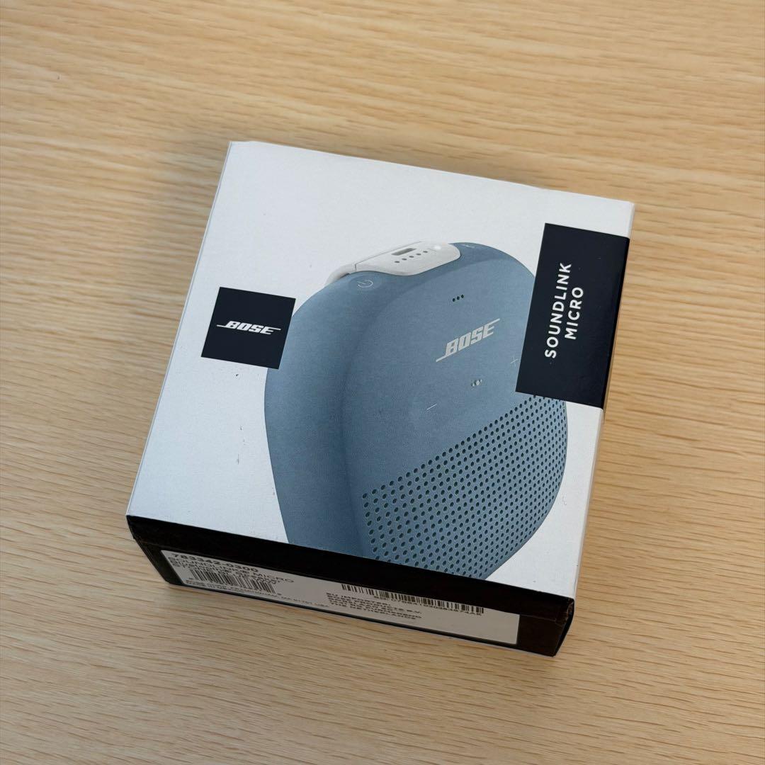 BOSE SoundLink Micro ポータブルスピーカー（ブルー）