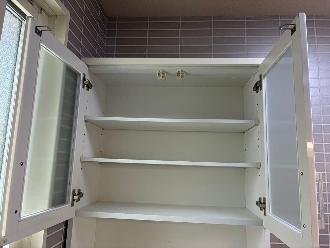 ⭐︎送料込み⭐︎80cm幅　ニトリ キッチンボード ダリア 80KB WH レンジ台