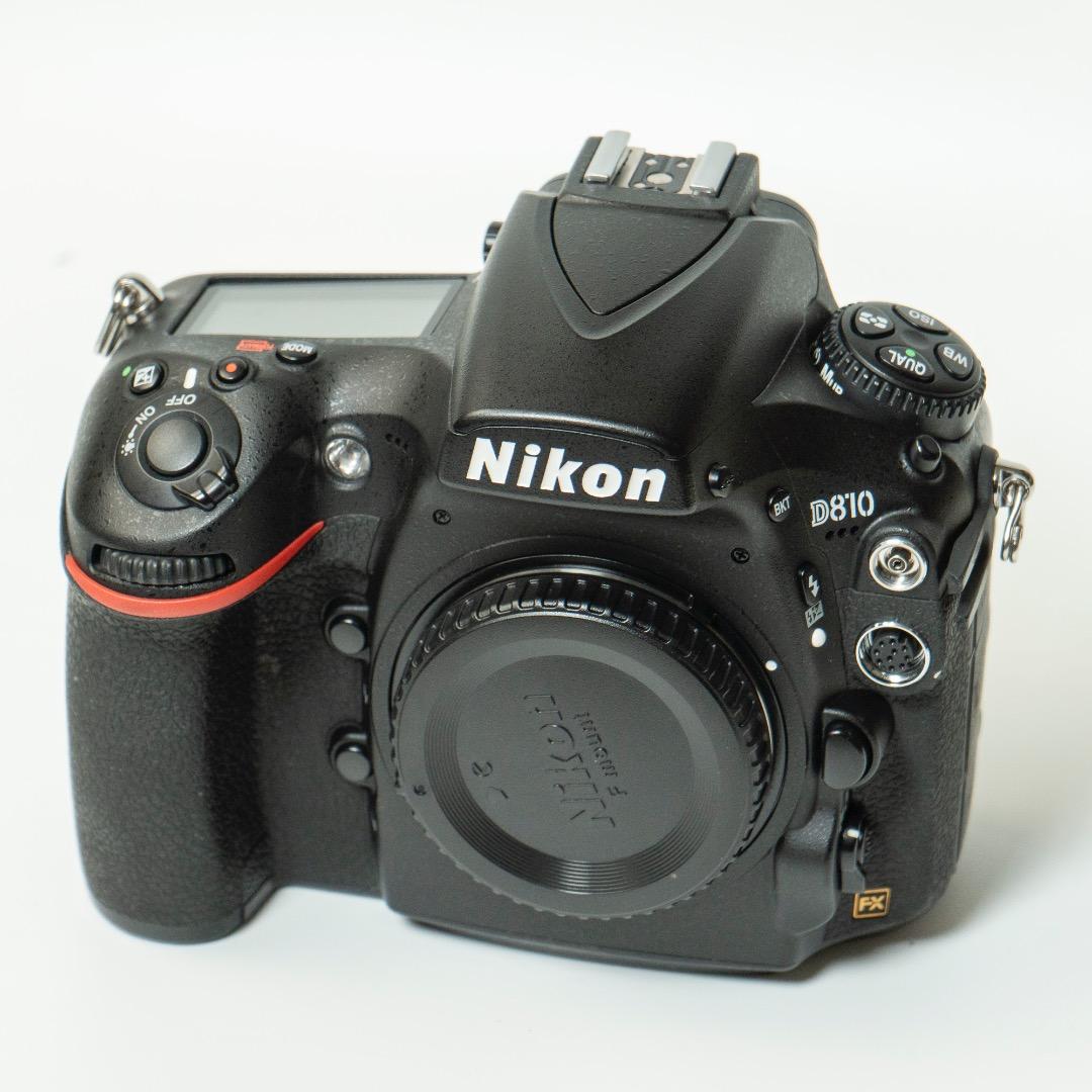 良品 nikon D810 ニコン 一眼レフ ショット数 39,483枚