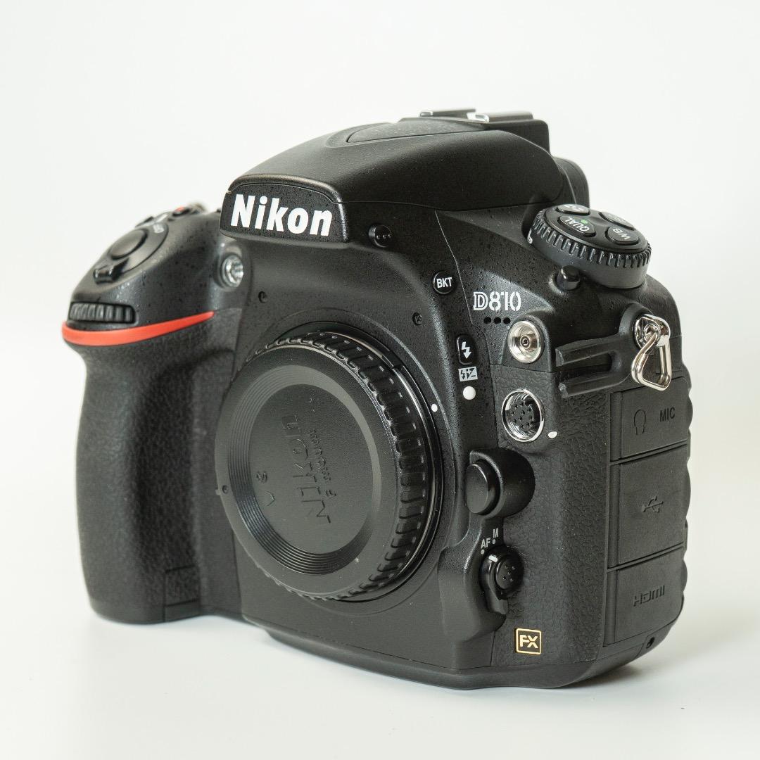 良品 nikon D810 ニコン 一眼レフ ショット数 39,483枚