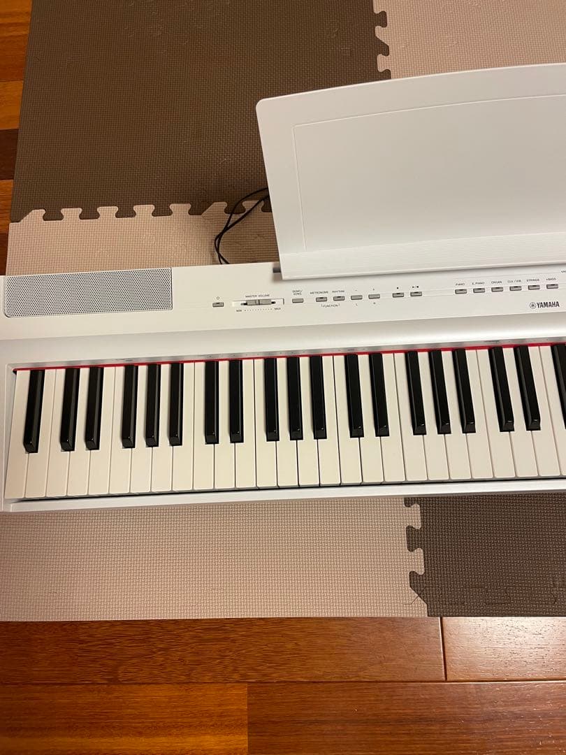 YAMAHA P125WH 88鍵 ホワイト電子ピアノ 送料込み