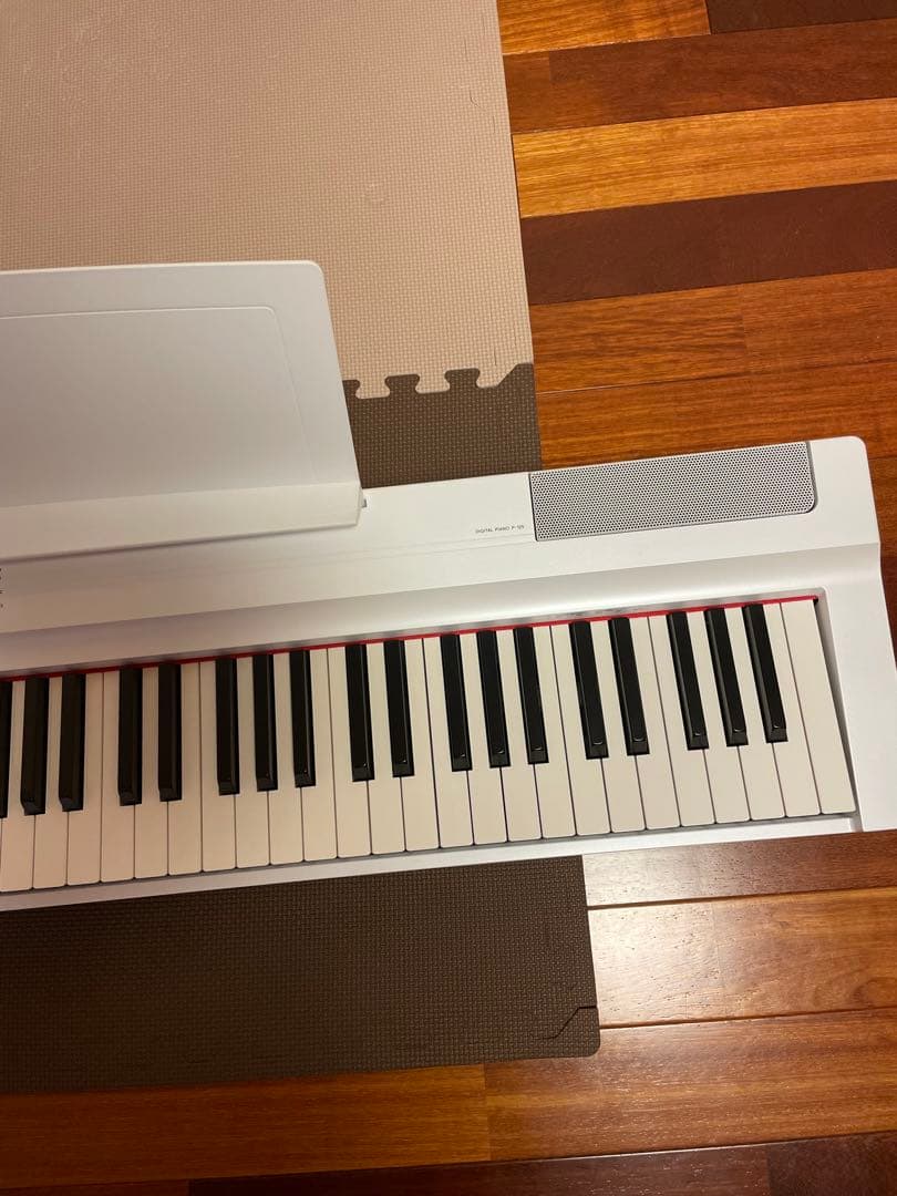YAMAHA P125WH 88鍵 ホワイト電子ピアノ 送料込み