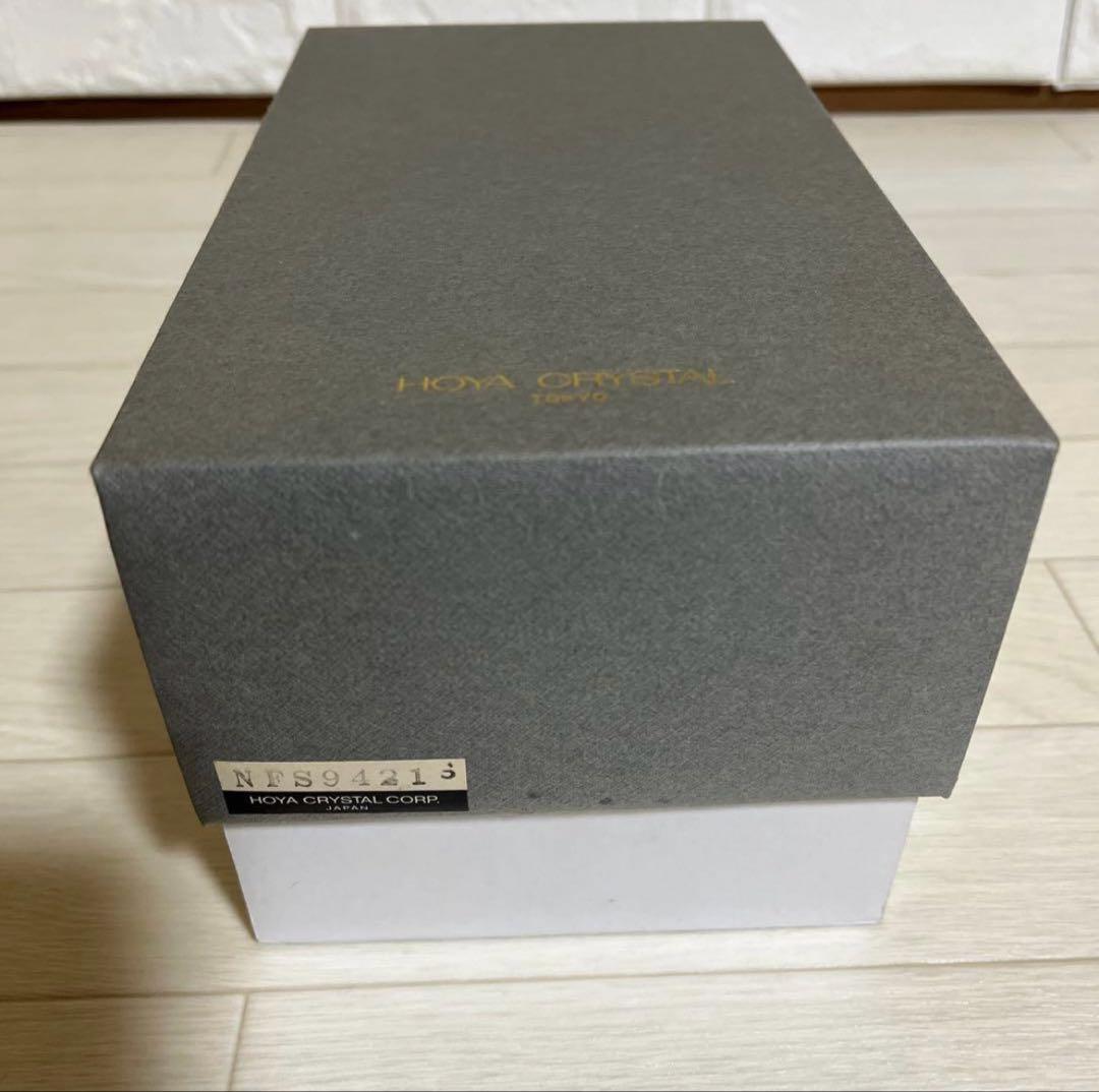 HOYACRYSTAL クリスタル花瓶　クリスタル　花瓶　フラワーベース　切り子