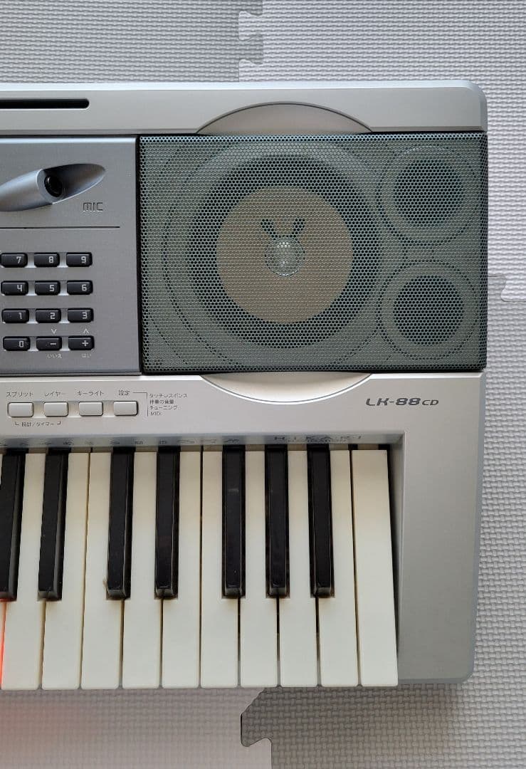 CASIO LK-88CD 光ナビゲーションキーボード