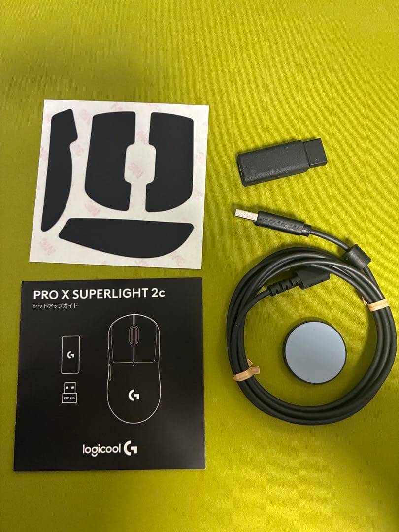 logicool PRO X SUPERLIGHT 2c ブラック 美品中古
