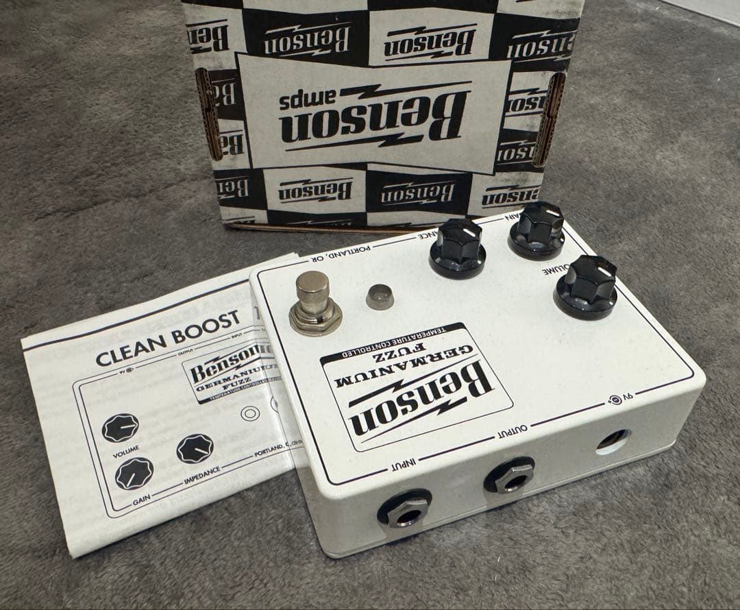 ギター Benson amps Germanium Fuzz