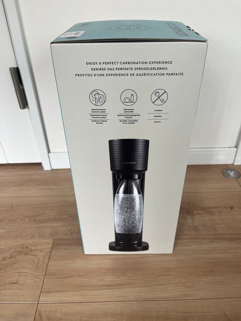 sodastream GAIA ソーダストリーム　炭酸水メーカー ブラック
