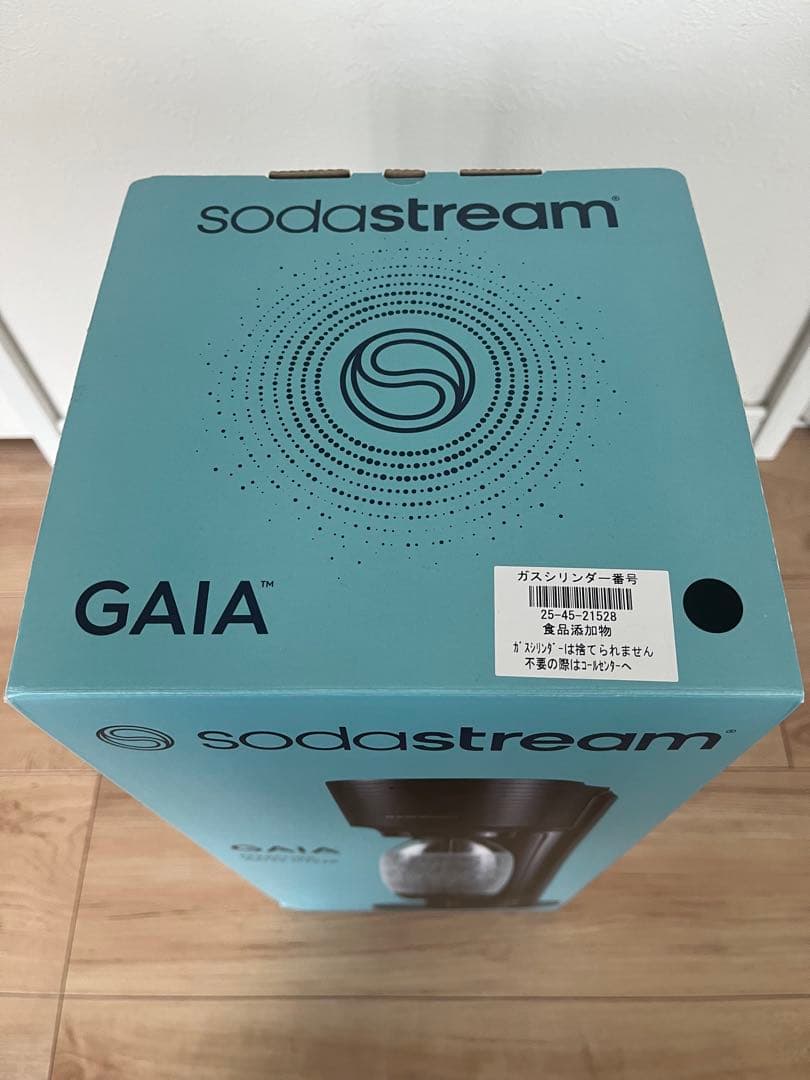 sodastream GAIA ソーダストリーム　炭酸水メーカー ブラック