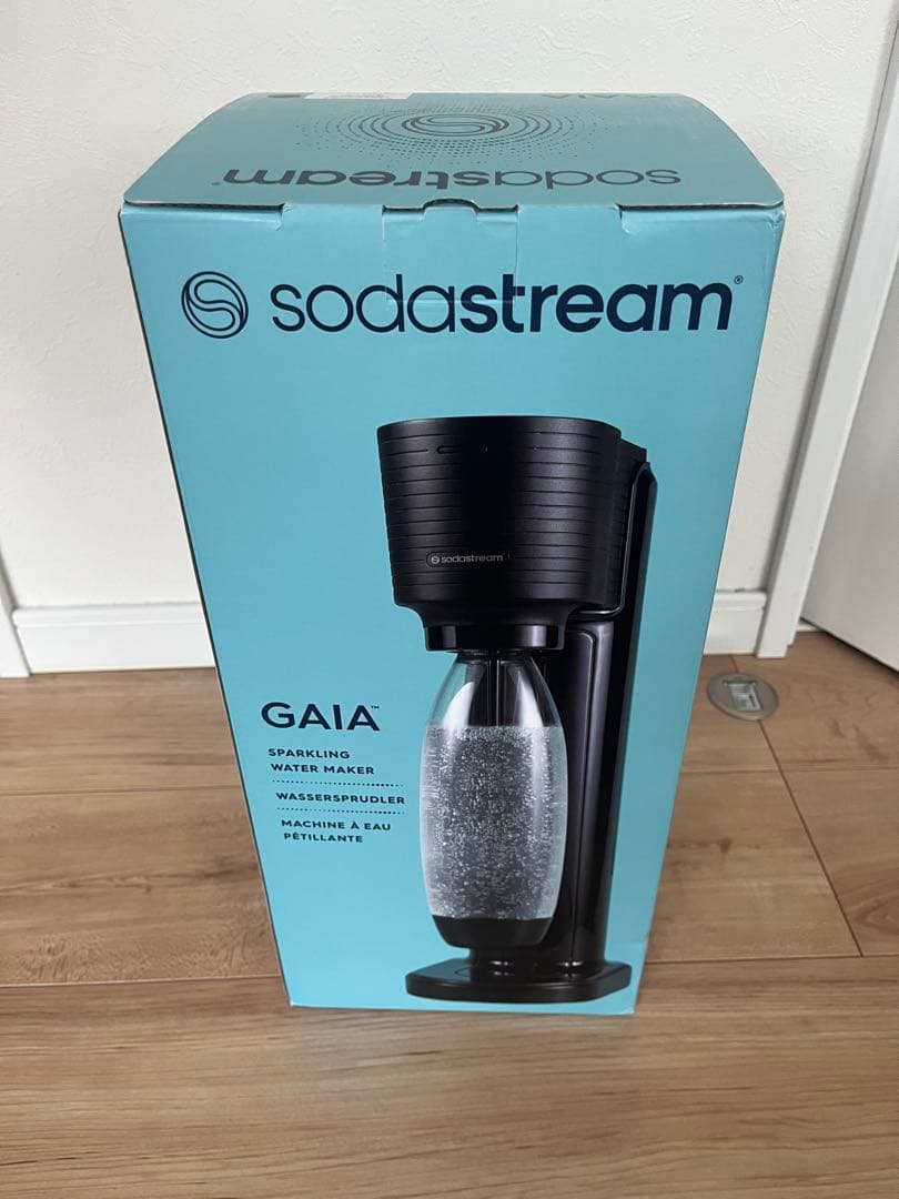 sodastream GAIA ソーダストリーム　炭酸水メーカー ブラック