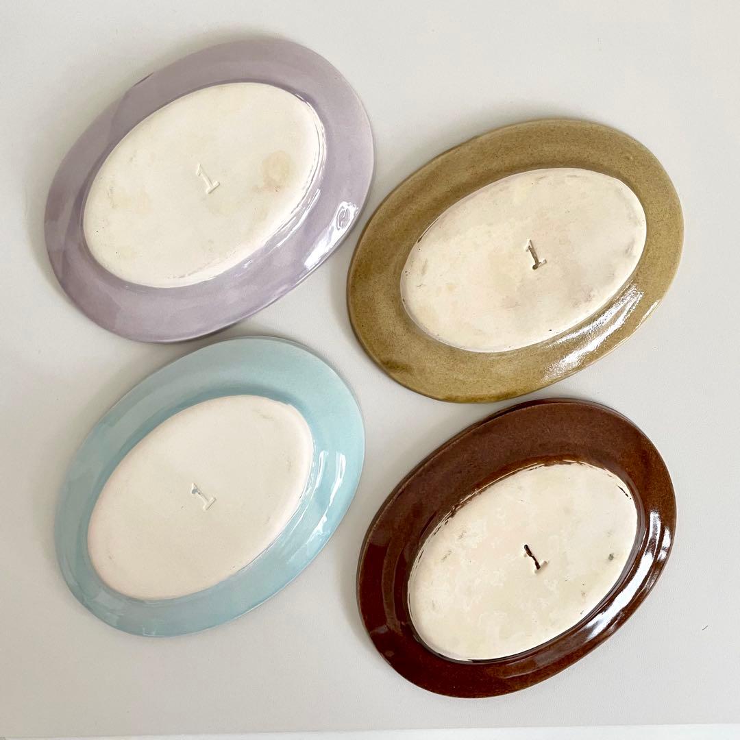 井山三希子　オーバル　小　サイズ1 　4枚セット