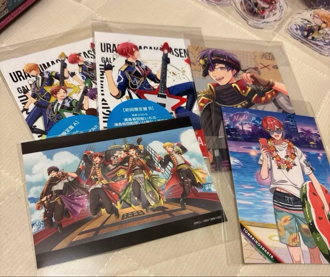 浦島坂田船 2017~2018 CD グッズ まとめ売り ※写真の最後に詳細