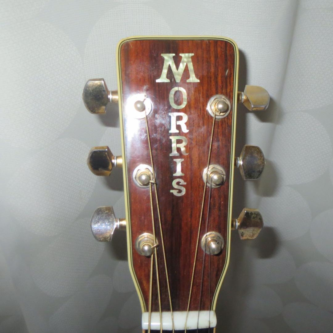 Morris MD-526 アコースティックギター ギグバッグ付 縦ロゴ