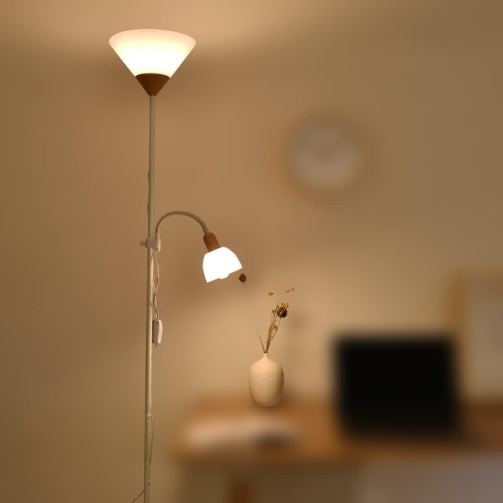 VENTOTA 2灯 フロアランプ 高さ178cm 間接照明