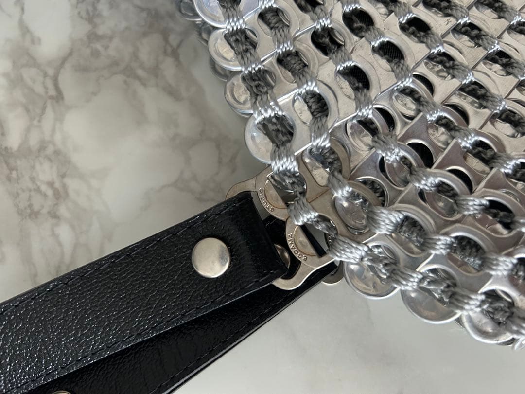 プルタブバッグ トートバッグ　ラブアンドセンス ハンドメイド フェアトレ　新品