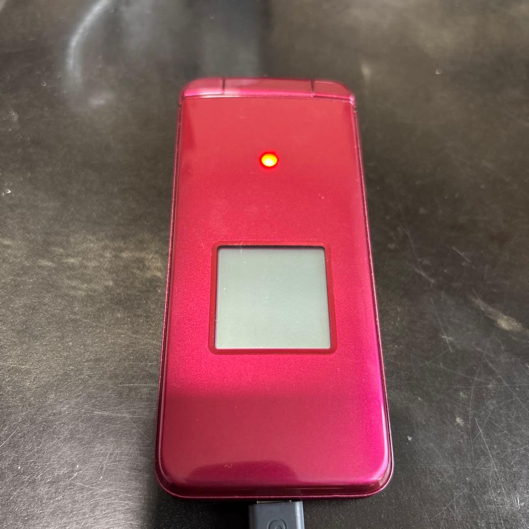 かんたん携帯 KYF41 KYOCERA ピンク 美品