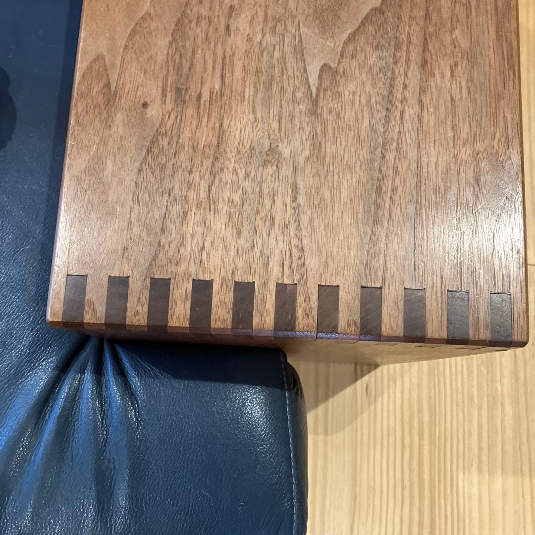 心石工芸　WATATSUMI （レザーソファ ウッドアーム付）