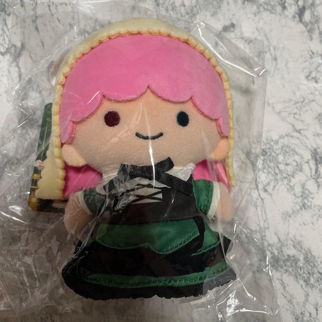 ローゼンメイデン　サンリオ　翠星石　ララ　蒼星石 キキ　むにゅぐるみマスコット