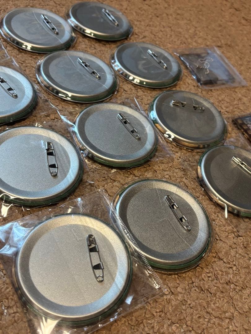 真島吾朗 セガラッキーくじ　E賞 コレクション缶バッジ まとめ売り 真島建設