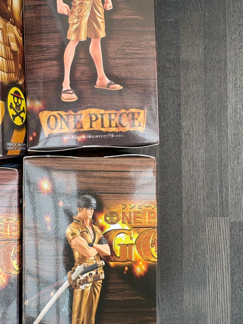 ONE PIECE FILM GOLD フィギュア4体セット　バラ売り不可