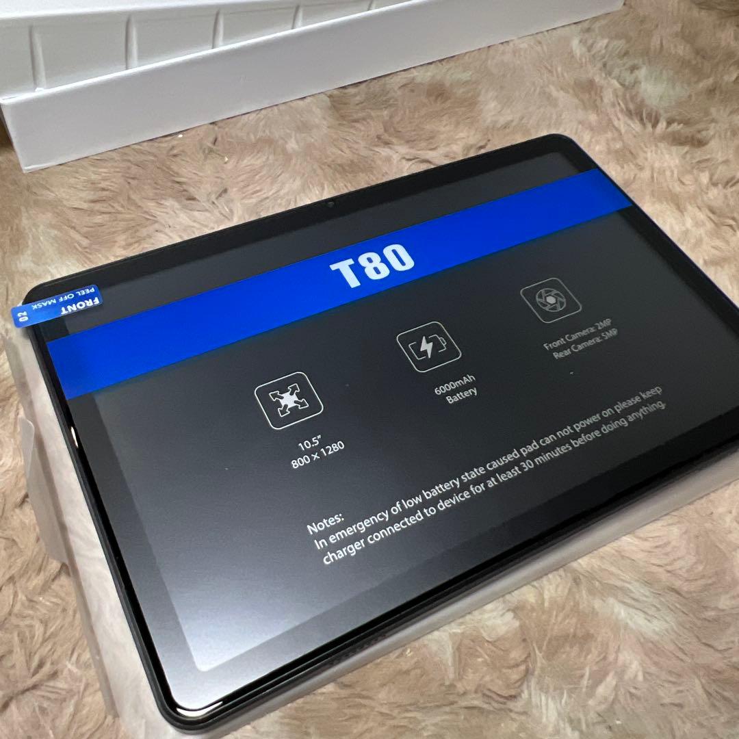 Androidタブレット本体 TABWEE T80 10.5 lnch 4+8GBRAM/64GB ROM