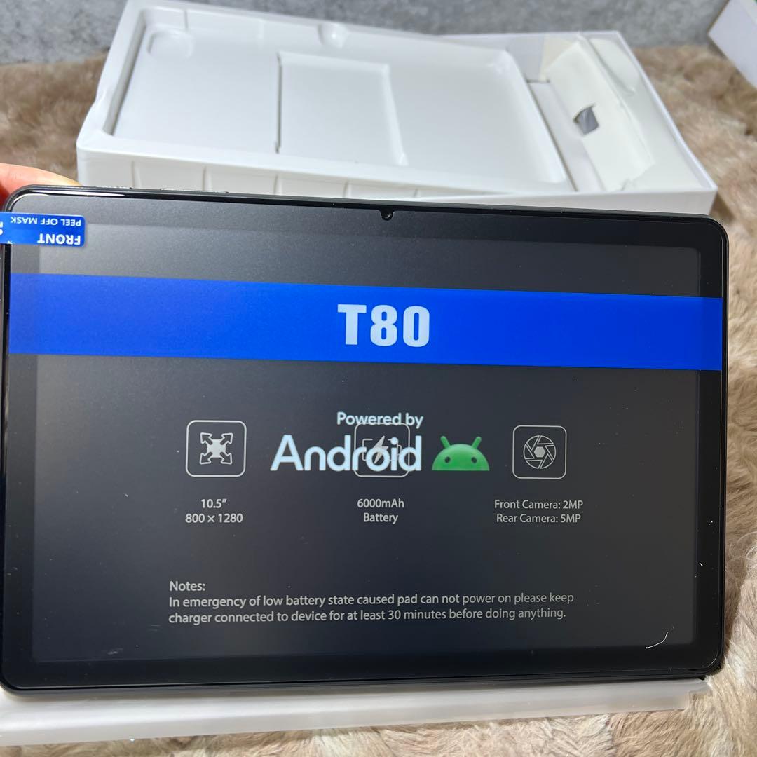 Androidタブレット本体 TABWEE T80 10.5 lnch 4+8GBRAM/64GB ROM