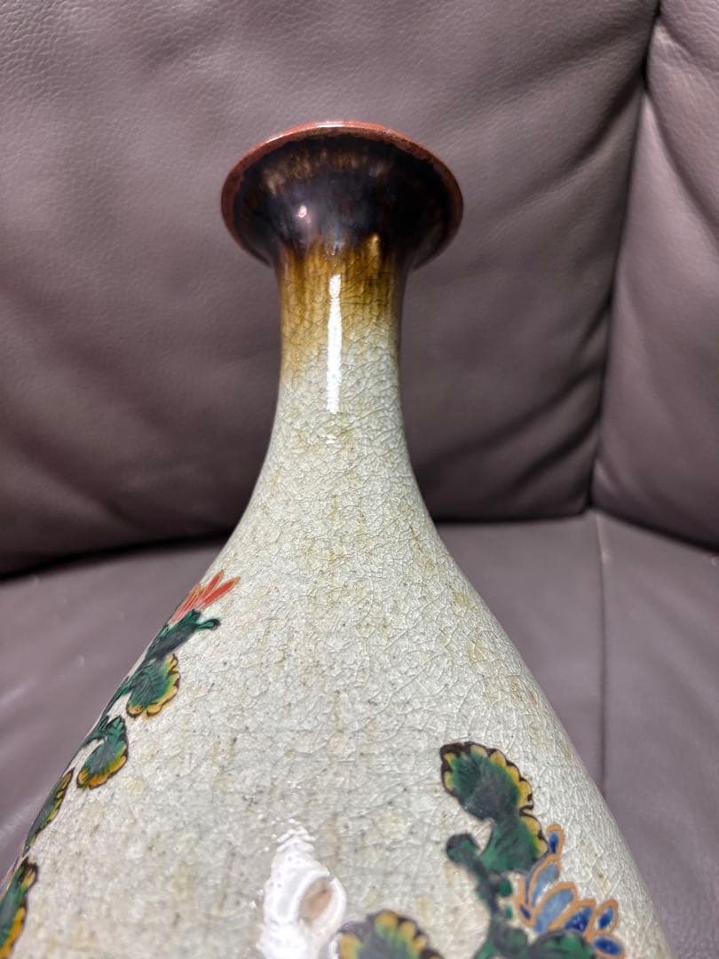 大きめの花瓶　置物