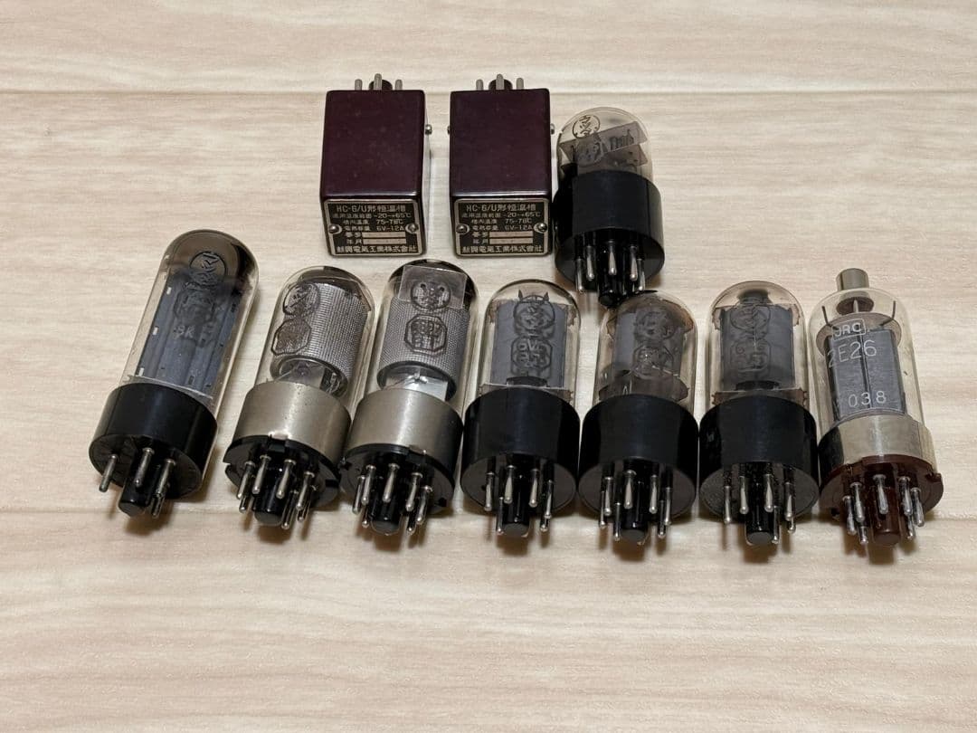 色々真空管 10本セット 動作確認済み