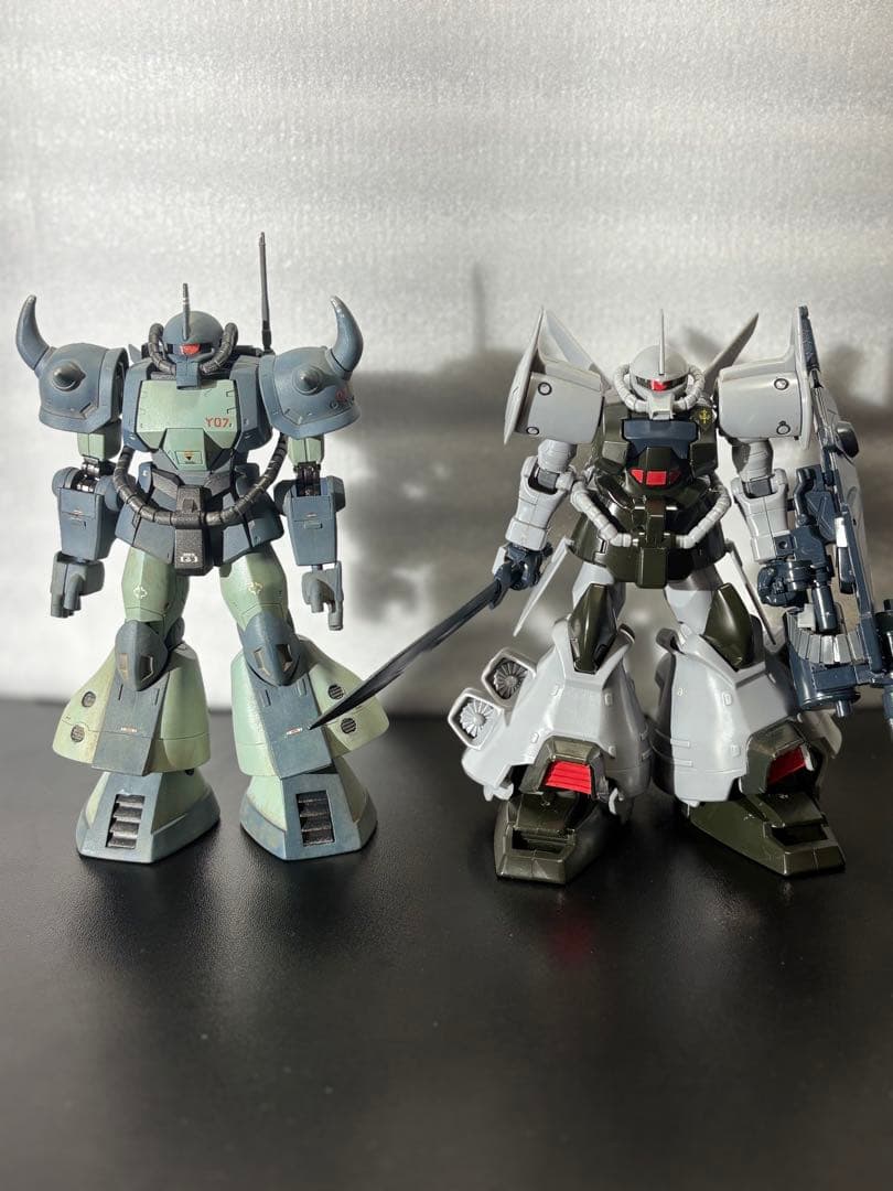 【1/144】HGグフ飛行試験型　塗装済み