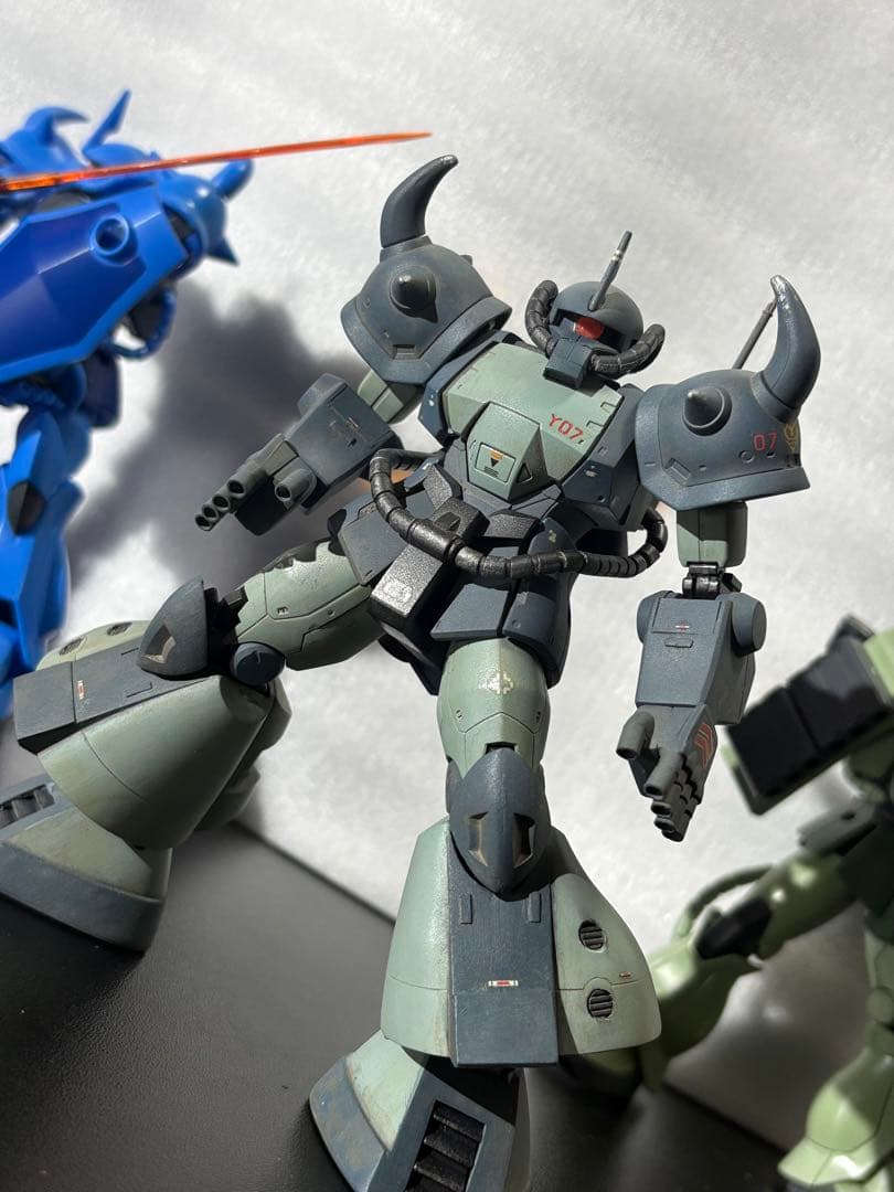 【1/144】HGグフ飛行試験型　塗装済み