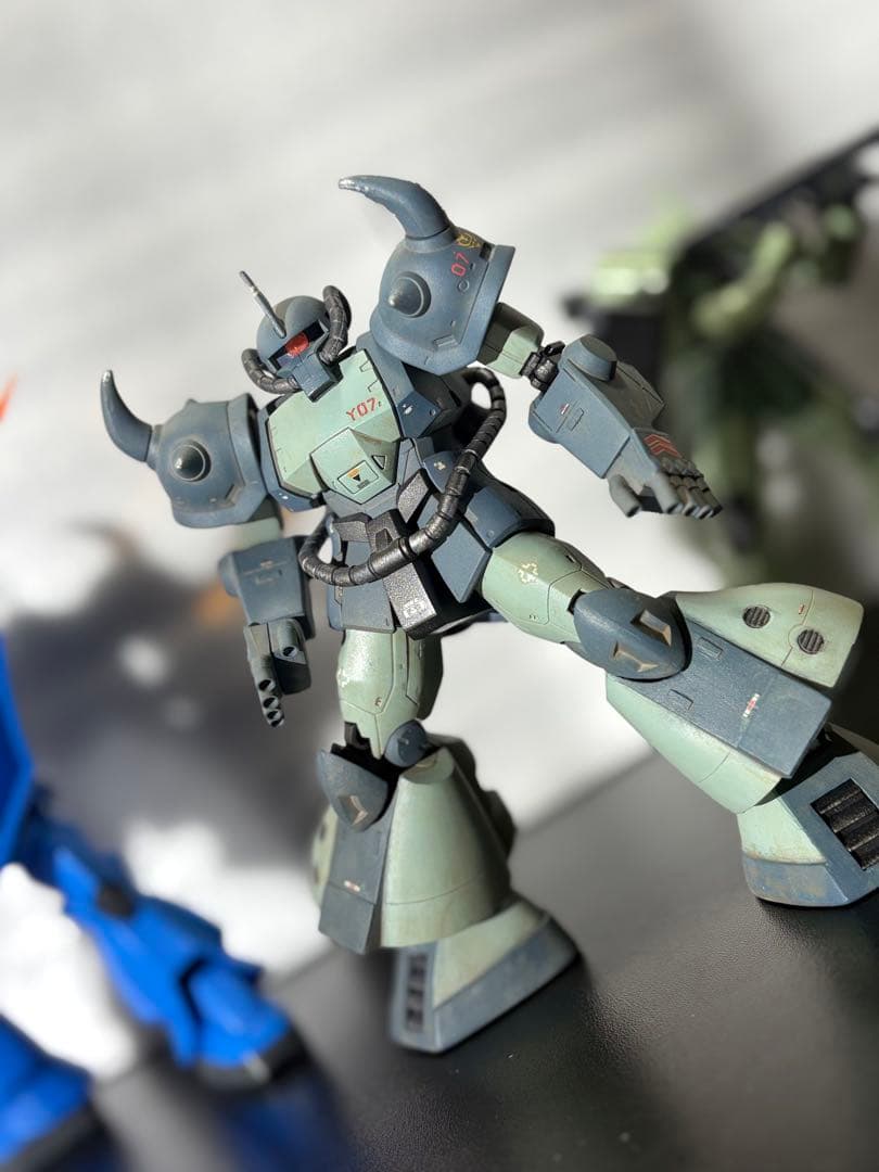 【1/144】HGグフ飛行試験型　塗装済み