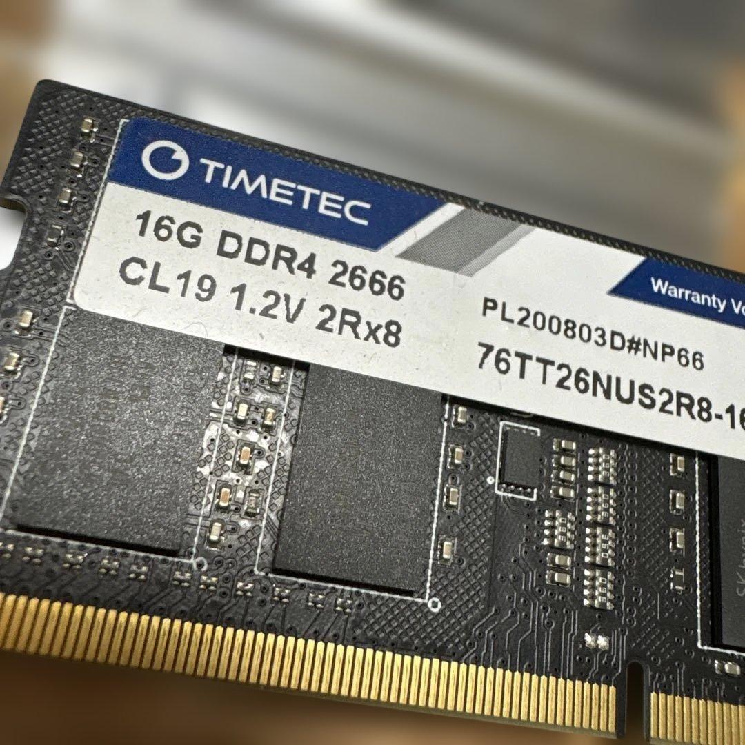 16GB ×2 DDR4 2666