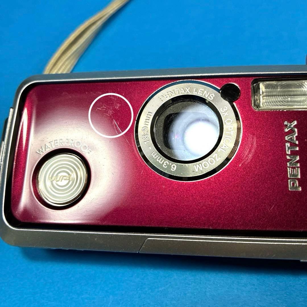 PENTAX Optio WPi ワインレッド