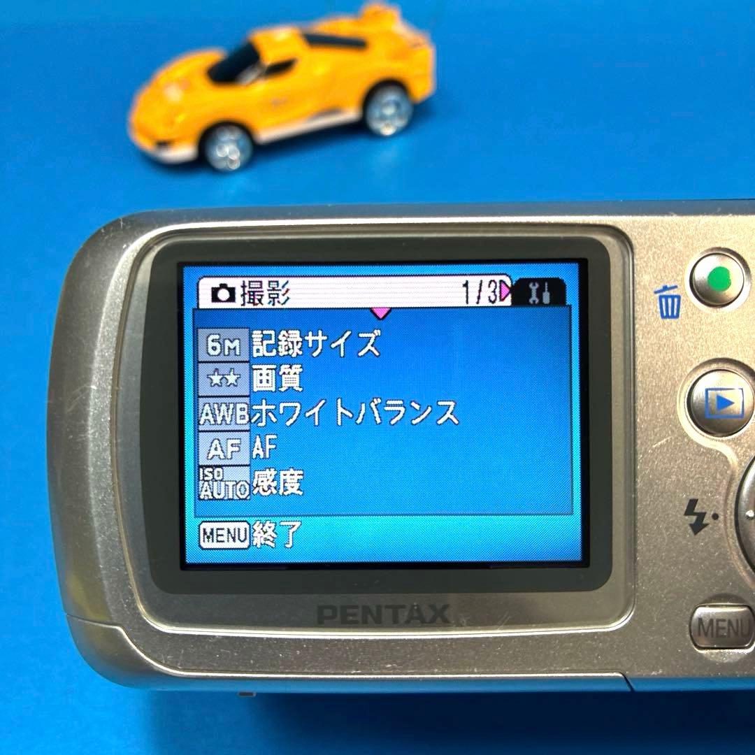 PENTAX Optio WPi ワインレッド