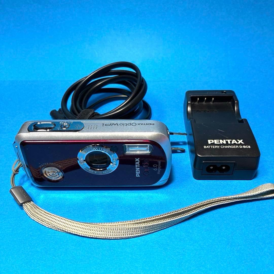 PENTAX Optio WPi ワインレッド
