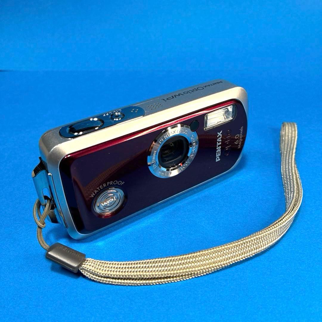 PENTAX Optio WPi ワインレッド