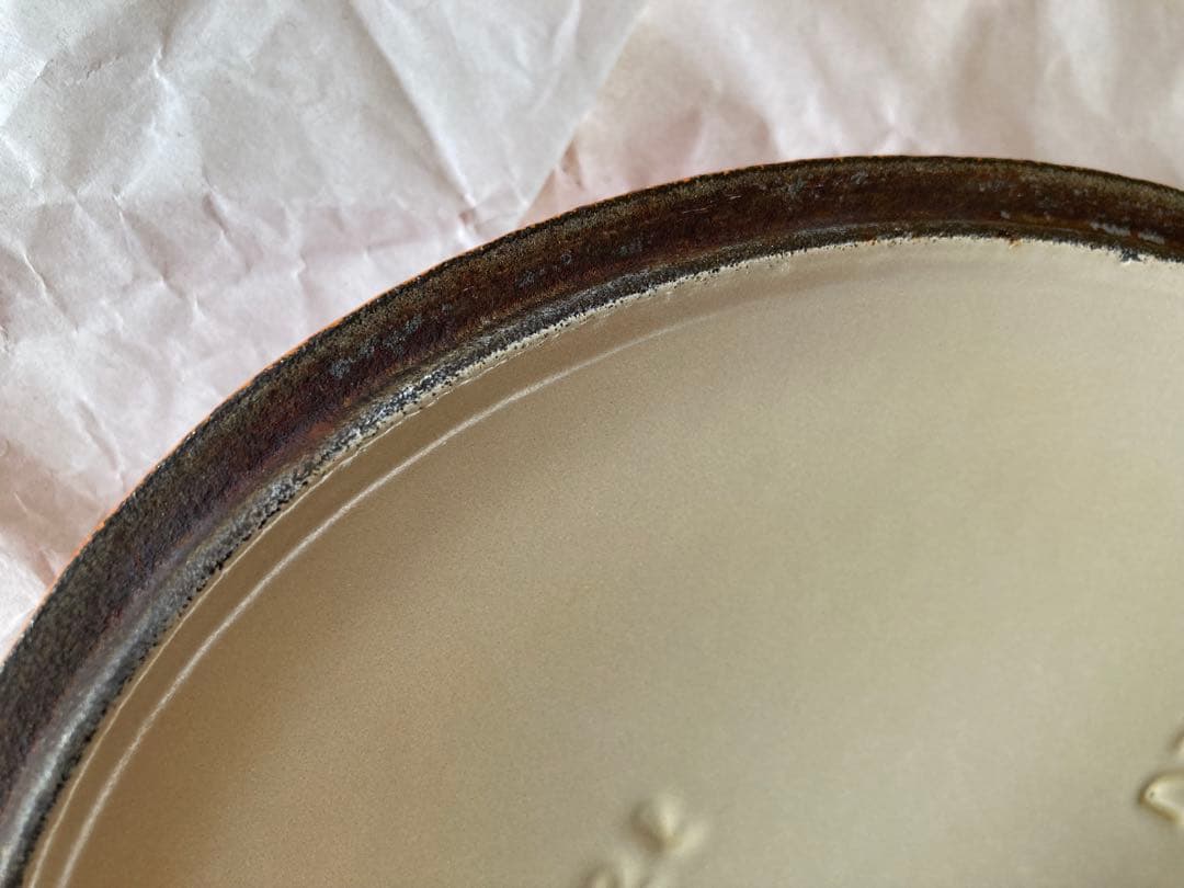 LE CREUSET 両手鍋 オレンジと赤のグラデーション