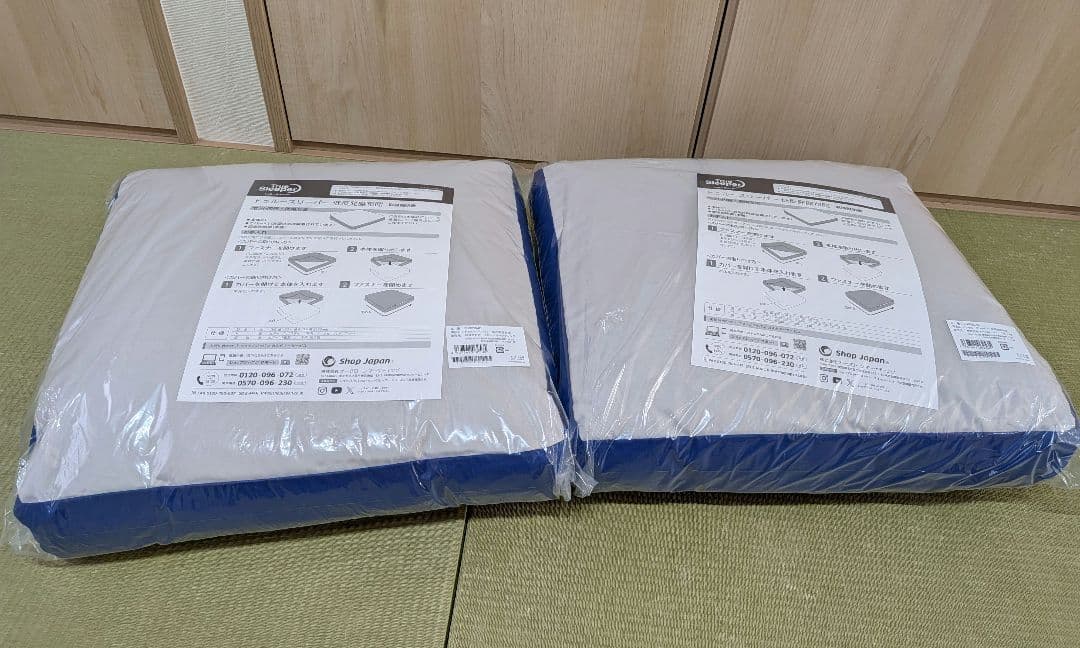 【新品】True Sleeper トゥルースリーパー 低反発座布団2個セット